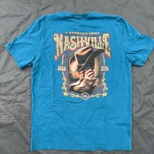Grand Ole Opry Nashville Blue Graphic Tee